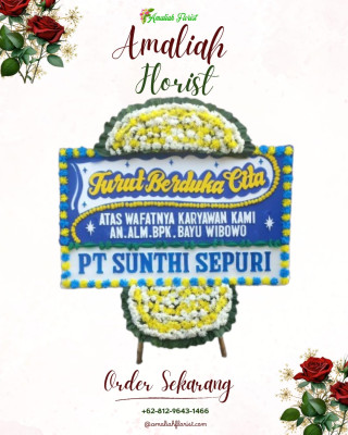 Papan Bunga Duka di Kepek